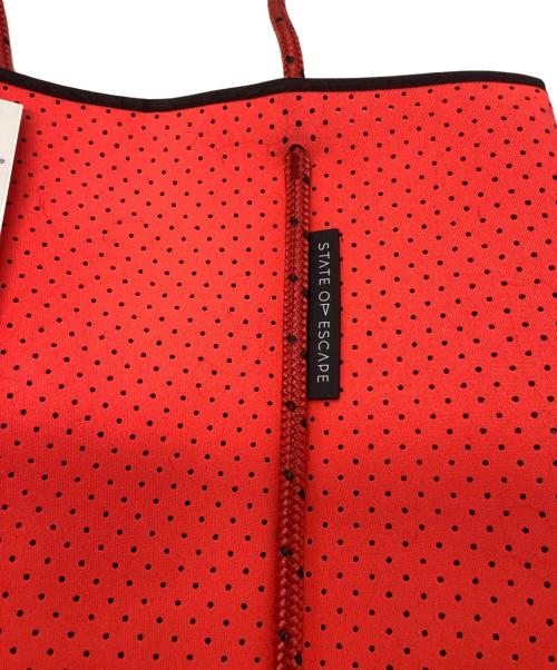 STATE OF ESCAPE（ステイトオブエスケープ）STATE OF ESCAPE (ステイトオブエスケープ) トートバッグ レッドの古着・服飾アイテム