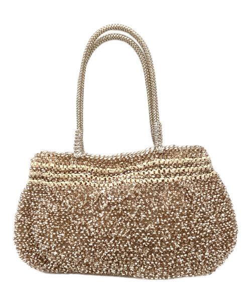 ANTEPRIMA（アンテプリマ）ANTEPRIMA (アンテプリマ) ワイヤーハンドバッグ ベージュの古着・服飾アイテム