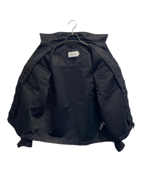 Calvin Klein（カルバンクライン）Calvin Klein (カルバンクライン) ジップアップジャケット ブラック サイズ:Mの古着・服飾アイテム