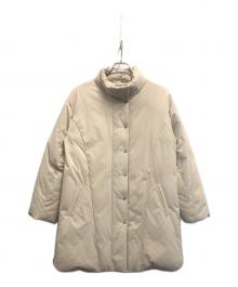 Un Line（アンリシュ）の古着「ダウンコート」｜ベージュ