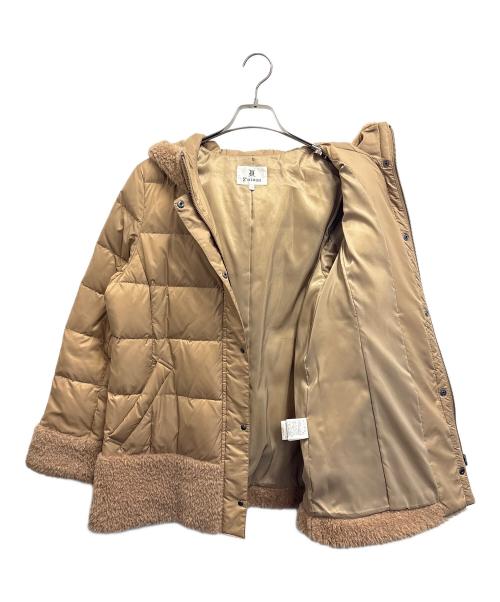 se ninon（セ・ニノン）se ninon (セ・ニノン) ダウンコート ブラウン サイズ:1の古着・服飾アイテム