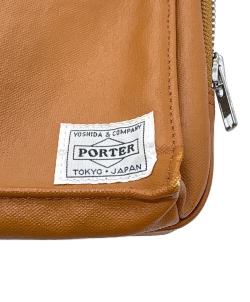 PORTER（ポーター）PORTER (ポーター) スリングショルダーバック キャメルの古着・服飾アイテム