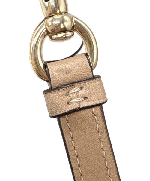 COACH（コーチ）COACH (コーチ) ショルダーバッグ / モリー トート 25 シグネチャー ジャカード ウィズ ストライプ ベージュの古着・服飾アイテム