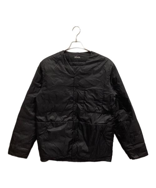 NANGA（ナンガ）NANGA (ナンガ) URBAN RESEARCH (アーバンリサーチ) リバーシブルインナーダウンジャケット ブラック サイズ:Lの古着・服飾アイテム