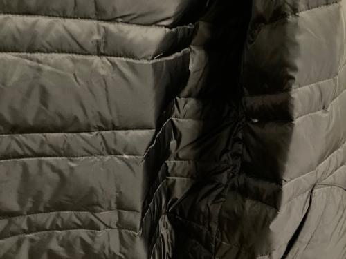 NANGA（ナンガ）NANGA (ナンガ) URBAN RESEARCH (アーバンリサーチ) リバーシブルインナーダウンジャケット ブラック サイズ:Lの古着・服飾アイテム