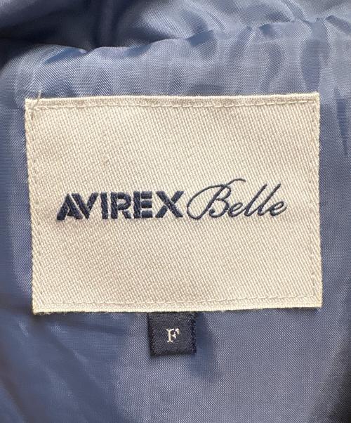 AVIREX（アヴィレックス）AVIREX (アヴィレックス) ウエストドローストリングダウンジャケット オレンジ サイズ:FREEの古着・服飾アイテム