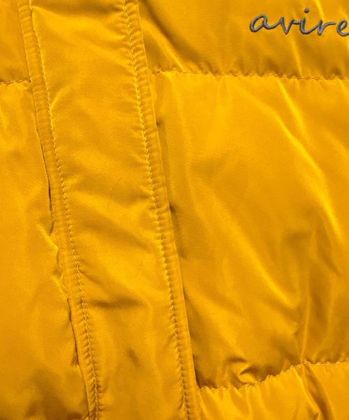 AVIREX（アヴィレックス）AVIREX (アヴィレックス) ウエストドローストリングダウンジャケット オレンジ サイズ:FREEの古着・服飾アイテム