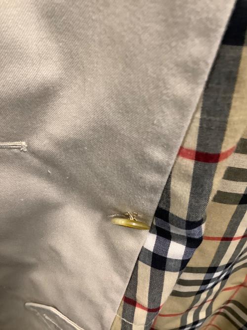 Burberry's（バーバリー）Burberry's (バーバリーズ) ステンカラーコート ベージュ サイズ:表記なしの古着・服飾アイテム