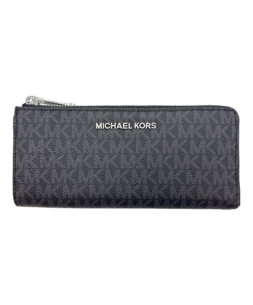 MICHAEL KORS（マイケル・コース）MICHAEL KORS (マイケル・コース) 長財布 ブラックの古着・服飾アイテム