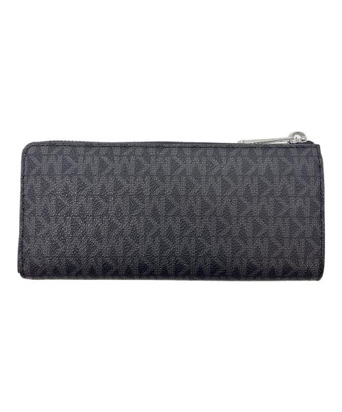 MICHAEL KORS（マイケル・コース）MICHAEL KORS (マイケル・コース) 長財布 ブラックの古着・服飾アイテム