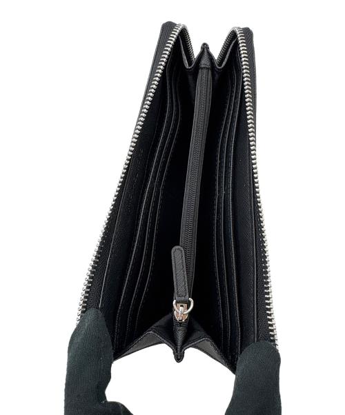 MICHAEL KORS（マイケル・コース）MICHAEL KORS (マイケル・コース) 長財布 ブラックの古着・服飾アイテム
