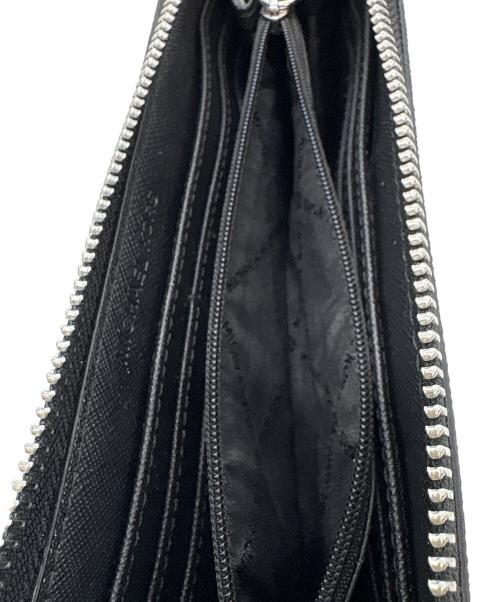 MICHAEL KORS（マイケル・コース）MICHAEL KORS (マイケル・コース) 長財布 ブラックの古着・服飾アイテム