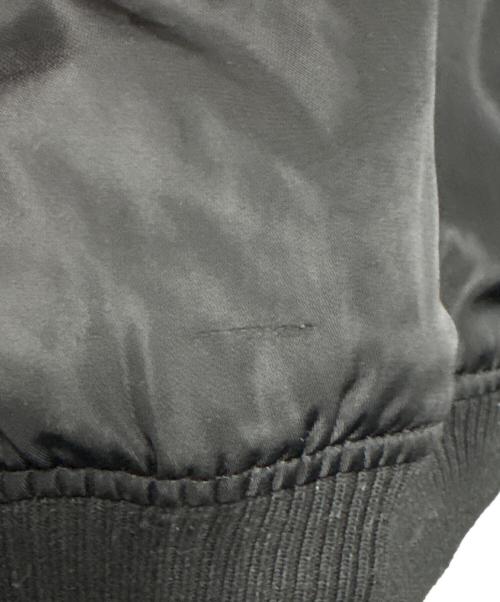 Candy Stripper（キャンディーストリッパー）Candy Stripper (キャンディーストリッパー) MA-1ジャケット ブラック×レッド サイズ:Mの古着・服飾アイテム