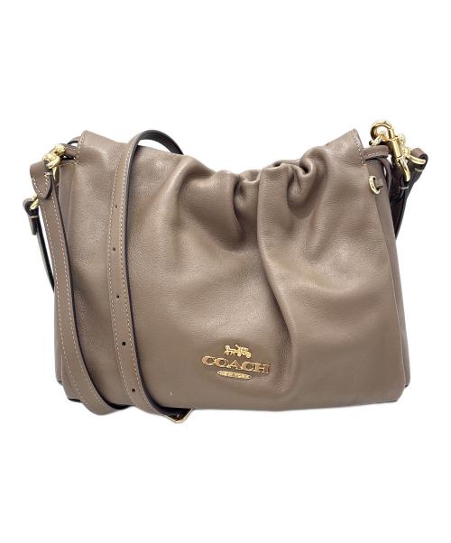 COACH（コーチ）COACH (コーチ) フェイドローストリングバッグ ブラウンの古着・服飾アイテム