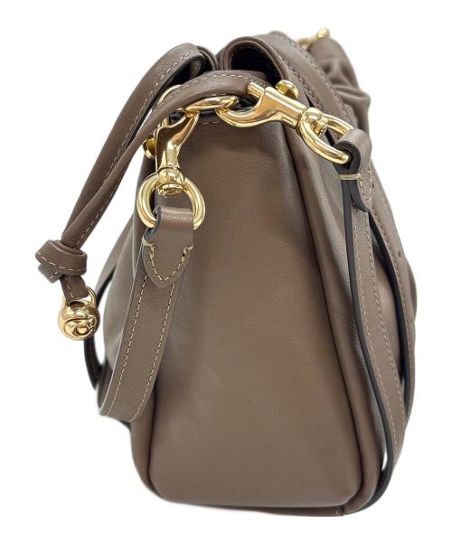 COACH（コーチ）COACH (コーチ) フェイドローストリングバッグ ブラウンの古着・服飾アイテム