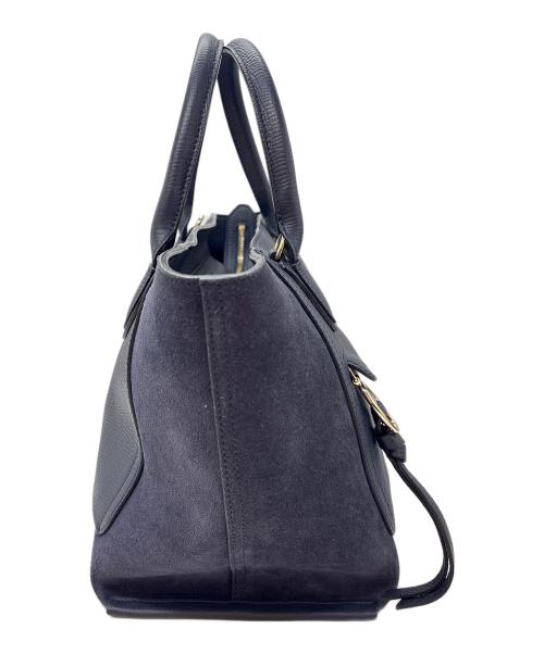 LONGCHAMP（ロンシャン）LONGCHAMP (ロンシャン) ハンドバッグ ネイビーの古着・服飾アイテム