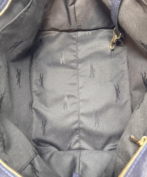 LONGCHAMP（ロンシャン）LONGCHAMP (ロンシャン) ハンドバッグ ネイビーの古着・服飾アイテム