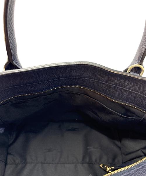 LONGCHAMP（ロンシャン）LONGCHAMP (ロンシャン) ハンドバッグ ネイビーの古着・服飾アイテム
