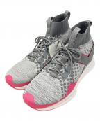 PUMA×STAPLEIgniteLimitlessプーマ×）の古着「ハイカットスニーカー / IGNITE EVO KNIT」｜グレー×ピンク