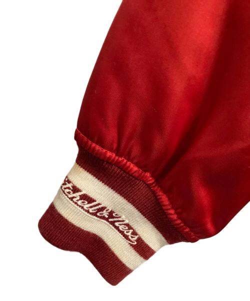 Cooperstown COLLECTION（クーパースダウンコレクション）Cooperstown COLLECTION (クーパースダウンコレクション) スタジャン レッド サイズ:Mの古着・服飾アイテム