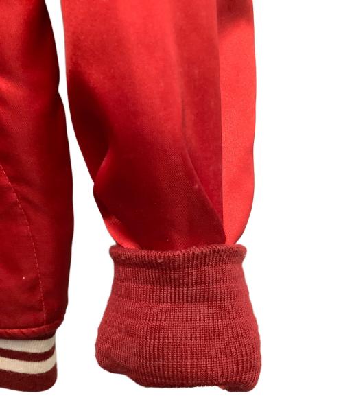 Cooperstown COLLECTION（クーパースダウンコレクション）Cooperstown COLLECTION (クーパースダウンコレクション) スタジャン レッド サイズ:Mの古着・服飾アイテム