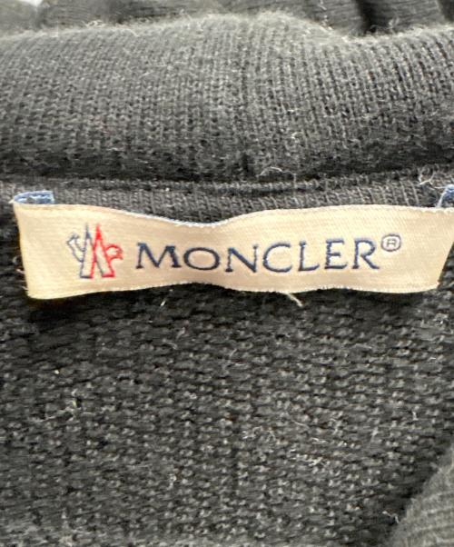 MONCLER（モンクレール）MONCLER (モンクレール) プルオーバーパーカー / MAGLIA CON FRAGMENT DESIGN/HIROSHI FUJIWARA ブラック サイズ:Lの古着・服飾アイテム