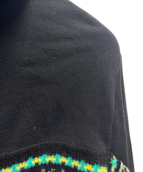 MONCLER（モンクレール）MONCLER (モンクレール) プルオーバーパーカー / MAGLIA CON FRAGMENT DESIGN/HIROSHI FUJIWARA ブラック サイズ:Lの古着・服飾アイテム