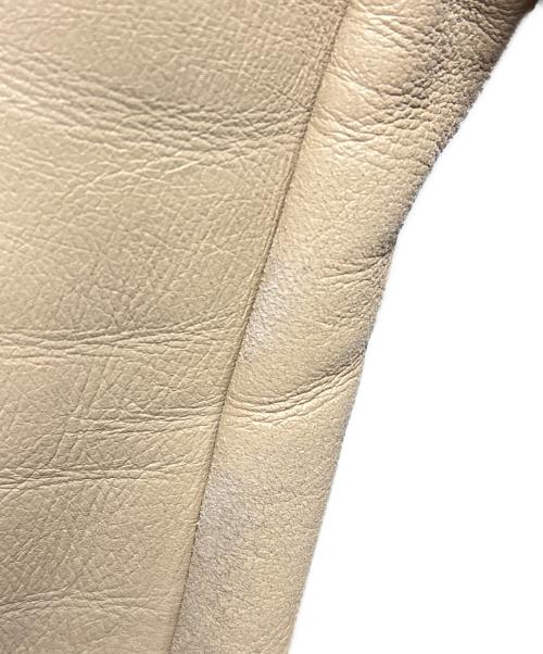 BALMAIN（バルマン）BALMAIN (バルマン) ムートンコート ベージュ サイズ:9の古着・服飾アイテム