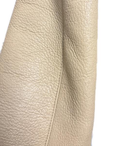 BALMAIN（バルマン）BALMAIN (バルマン) ムートンコート ベージュ サイズ:9の古着・服飾アイテム