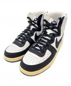 NIKEナイキ）の古着「ハイカットスニーカー / ターミネーター ハイ」｜ホワイト×ブラック