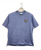 maison kitsuneメゾンキツネ）の古着「半袖カットソー」｜ブルー