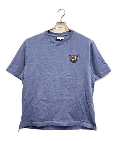 maison kitsune（メゾンキツネ）maison kitsune (メゾンキツネ) 半袖カットソー ブルー サイズ:Mの古着・服飾アイテム