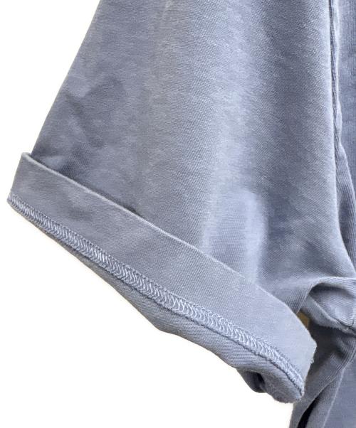 maison kitsune（メゾンキツネ）maison kitsune (メゾンキツネ) 半袖カットソー ブルー サイズ:Mの古着・服飾アイテム