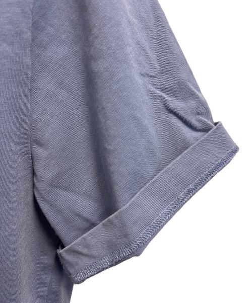 maison kitsune（メゾンキツネ）maison kitsune (メゾンキツネ) 半袖カットソー ブルー サイズ:Mの古着・服飾アイテム