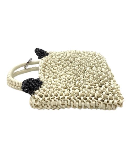 ANTEPRIMA（アンテプリマ）ANTEPRIMA (アンテプリマ) uka ミニバッグ アイボリー×シルバーの古着・服飾アイテム