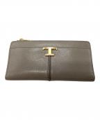 TOD'Sトッズ）の古着「長財布」｜ブラウン