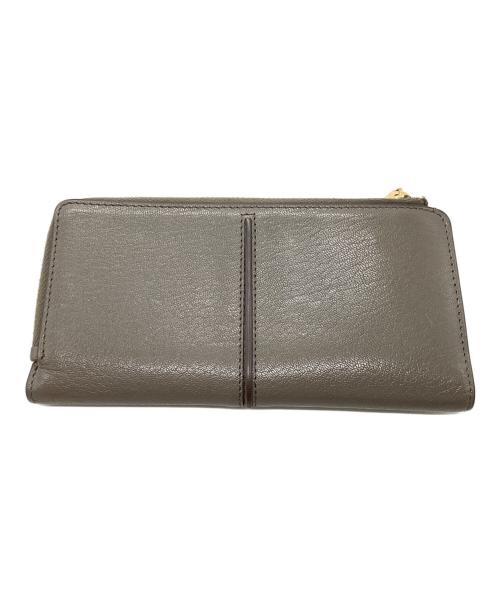 TOD'S（トッズ）TOD'S (トッズ) 長財布 ブラウンの古着・服飾アイテム