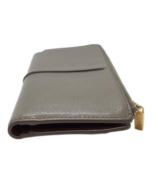 TOD'S（トッズ）TOD'S (トッズ) 長財布 ブラウンの古着・服飾アイテム