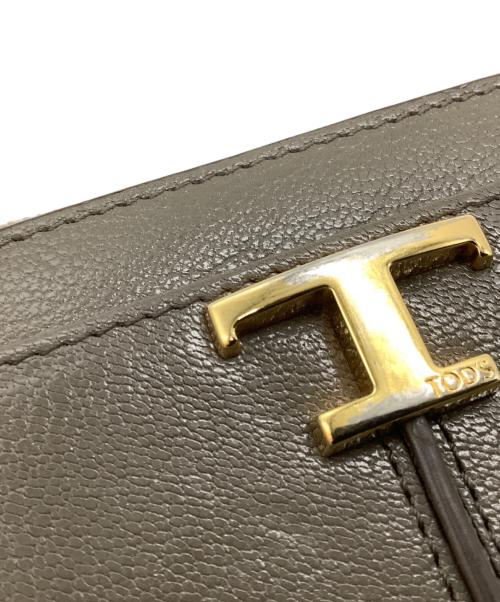 TOD'S（トッズ）TOD'S (トッズ) 長財布 ブラウンの古着・服飾アイテム