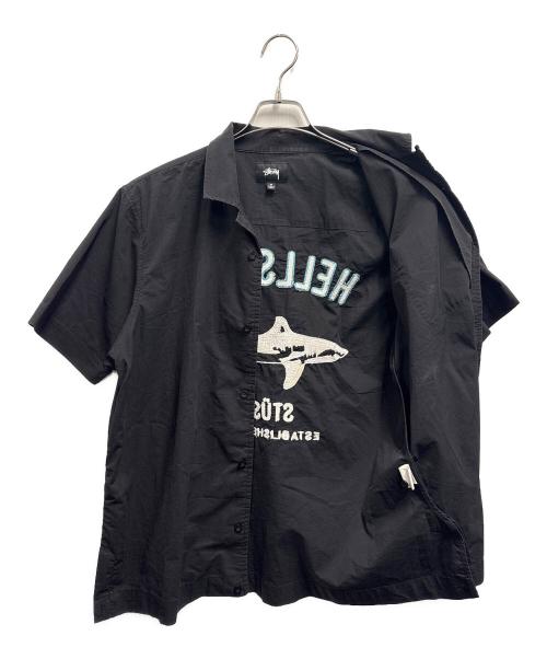 stussy（ステューシー）stussy (ステューシー) 半袖シャツ ブラック サイズ:Mの古着・服飾アイテム