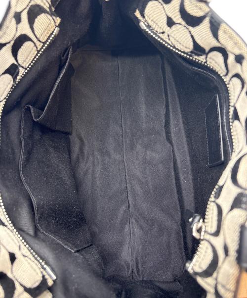 COACH（コーチ）COACH (コーチ) トートバッグ / シグネチャー グレー×ブラックの古着・服飾アイテム