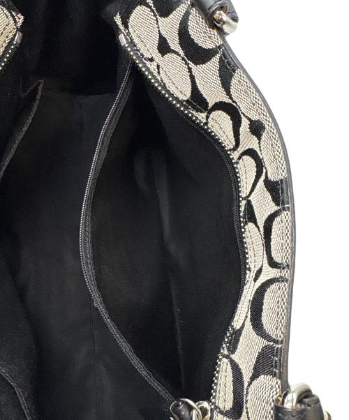 COACH（コーチ）COACH (コーチ) トートバッグ / シグネチャー グレー×ブラックの古着・服飾アイテム