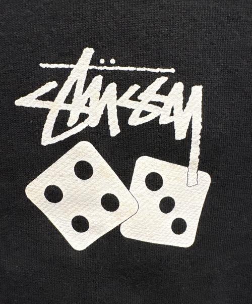 stussy（ステューシー）stussy (ステューシー) ロゴスウェット ブラック サイズ:Mの古着・服飾アイテム