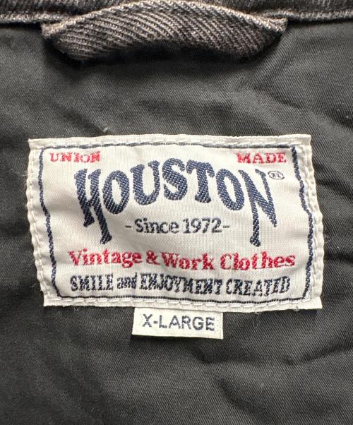HOUSTON（ヒューストン）HOUSTON (ヒューストン) デニムジャケット グレー サイズ:XLの古着・服飾アイテム