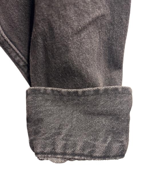 HOUSTON（ヒューストン）HOUSTON (ヒューストン) デニムジャケット グレー サイズ:XLの古着・服飾アイテム