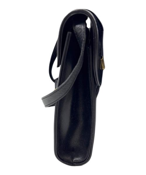 Salvatore Ferragamo（サルヴァトーレ フェラガモ）Salvatore Ferragamo (サルヴァトーレ フェラガモ) リボンショルダーバッグ ブラックの古着・服飾アイテム