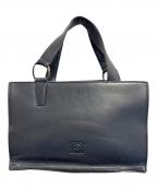 LOEWEロエベ）の古着「レザーハンドバッグ」｜ブラック