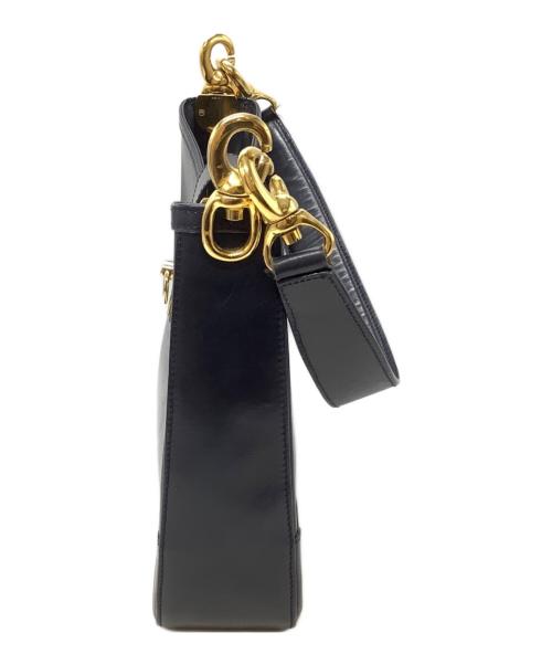 CELINE（セリーヌ）CELINE (セリーヌ) ワンショルダーバッグ ネイビーの古着・服飾アイテム