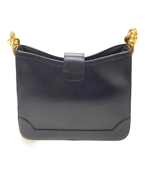 CELINE（セリーヌ）CELINE (セリーヌ) ワンショルダーバッグ ネイビーの古着・服飾アイテム