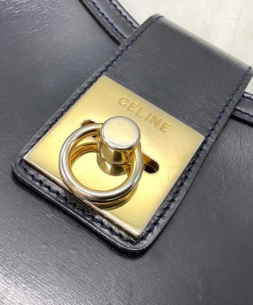 CELINE（セリーヌ）CELINE (セリーヌ) ワンショルダーバッグ ネイビーの古着・服飾アイテム